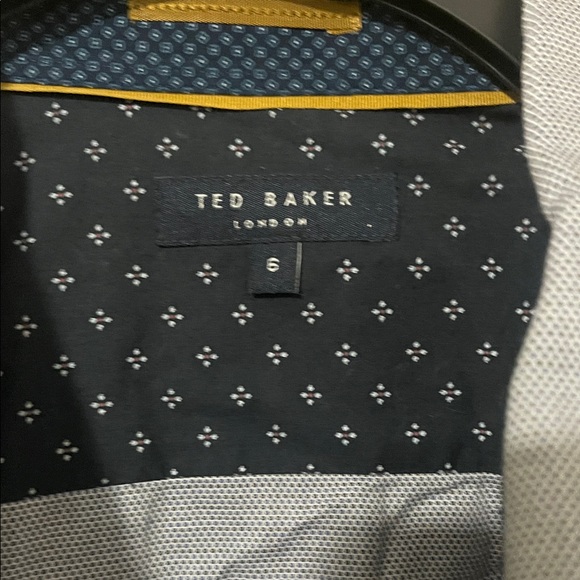 Ted Baker Gray Lightweight Button Up - Picture 2 of 4
